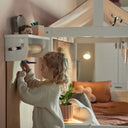 LIFETIME Kidsrooms Happy Rabbit 4 in 1 Bed in White