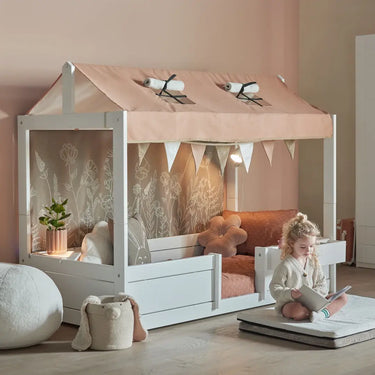 LIFETIME Kidsrooms Happy Rabbit 4 in 1 Bed in White