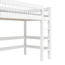 LIFETIME Kidsrooms BREEZE Semi High-Bed with Optional Curtains