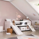 LIFETIME Kidsrooms Climb & Slide Children's Bed