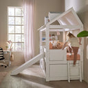 LIFETIME Kids Beach House Cabin Bed With Slide