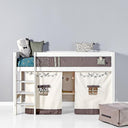 LIFETIME Kidsrooms Cactus Kids Mid Sleeper Bed
