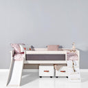 LIFETIME Kidsrooms Climb & Slide Children's Bed