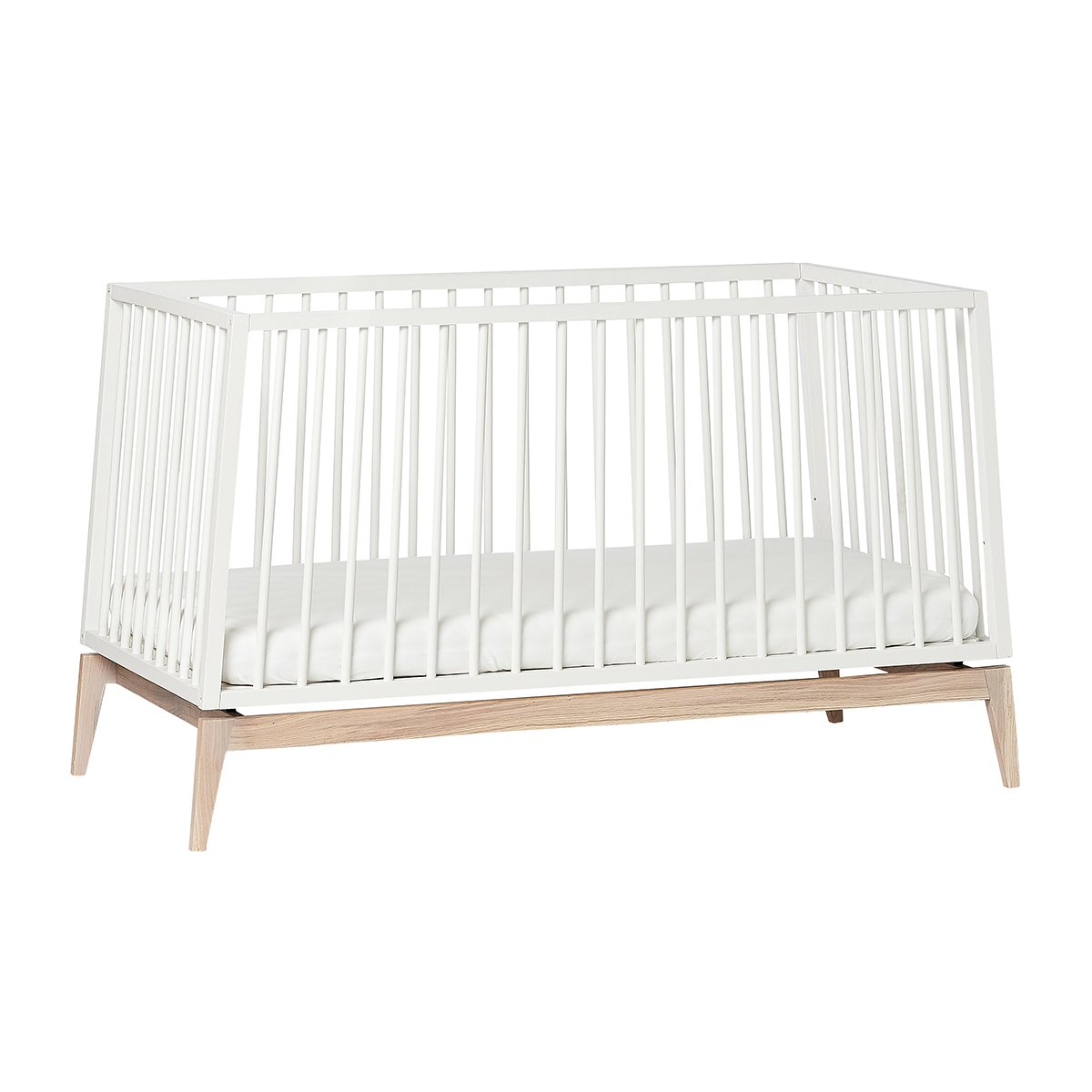 Leander Luna Cot in White 140 x 70 cm