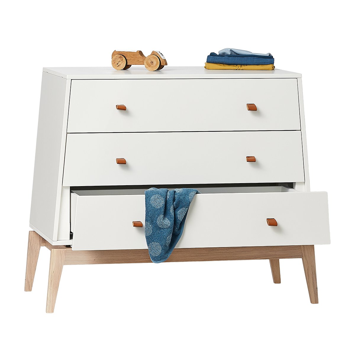 Leander Luna Drawers in White