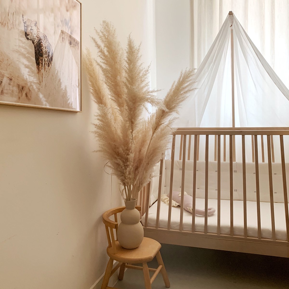 Leander Canopy Stick for Linea/Luna Cot - Beech