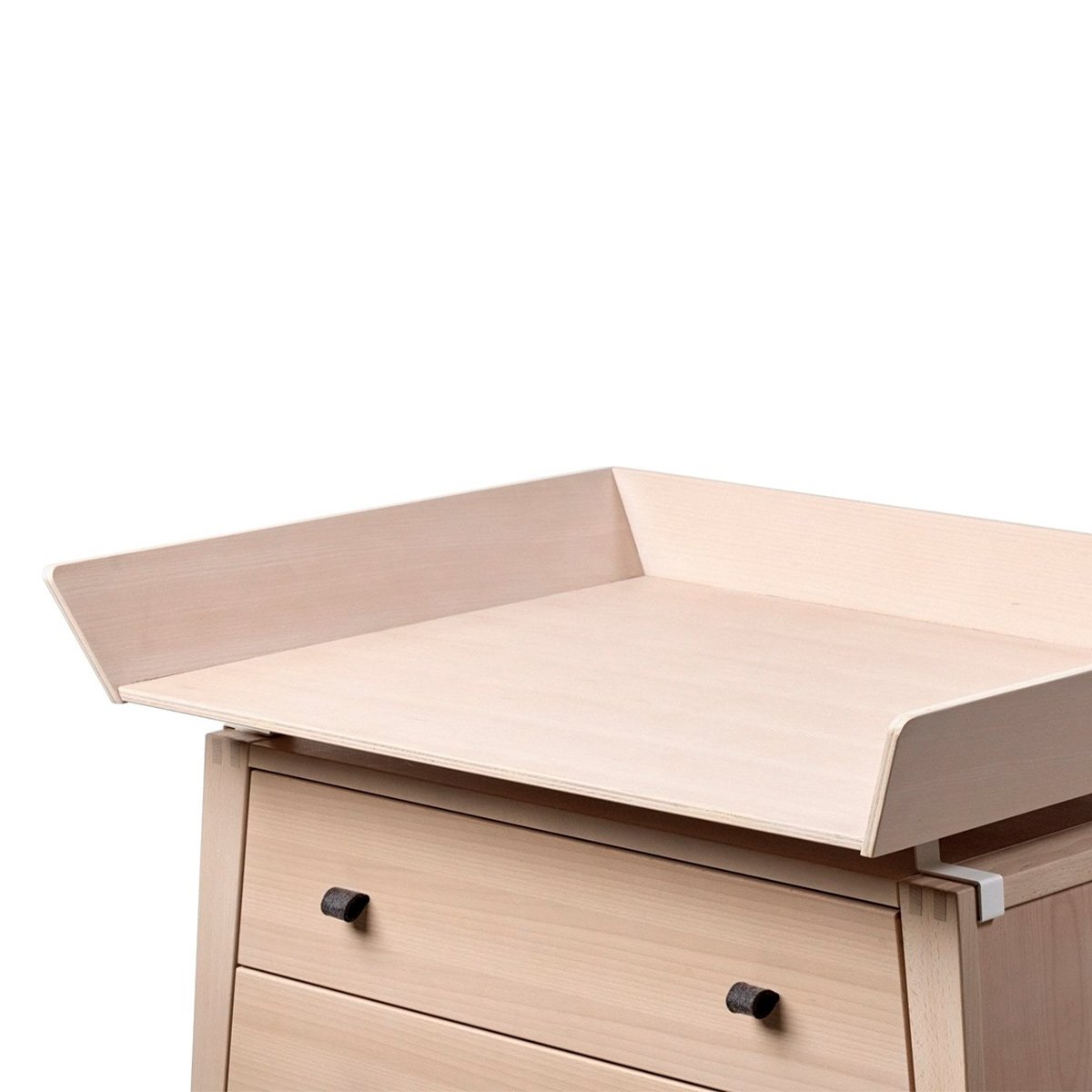 Leander Linea Dresser Changing Table Attachment in Beech