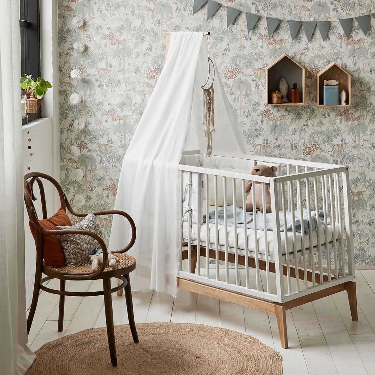 Leander Soft Canopy for Linea/Luna Cots (Various Colours)