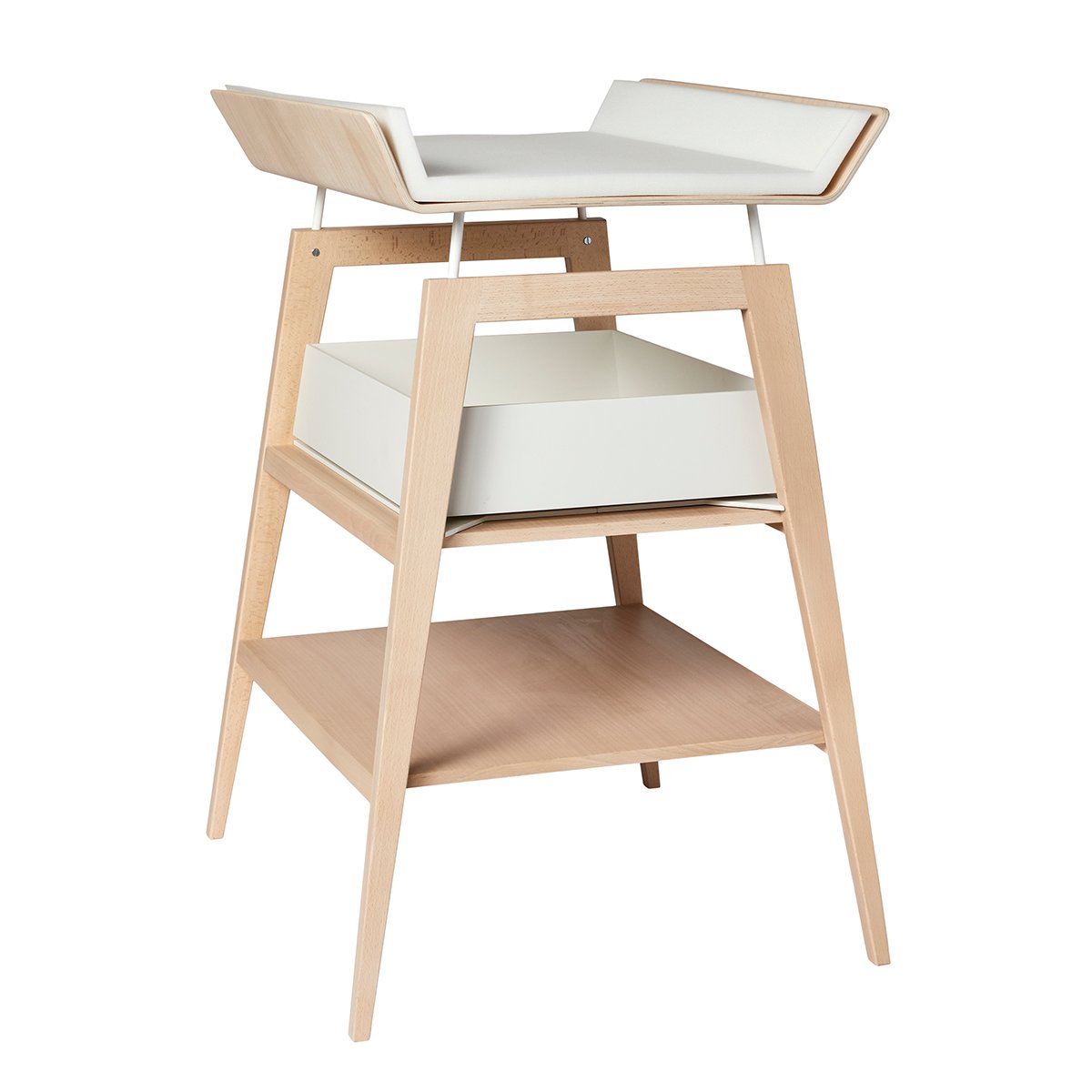 Leander Linea Changing Table with Foam Mat - Beech