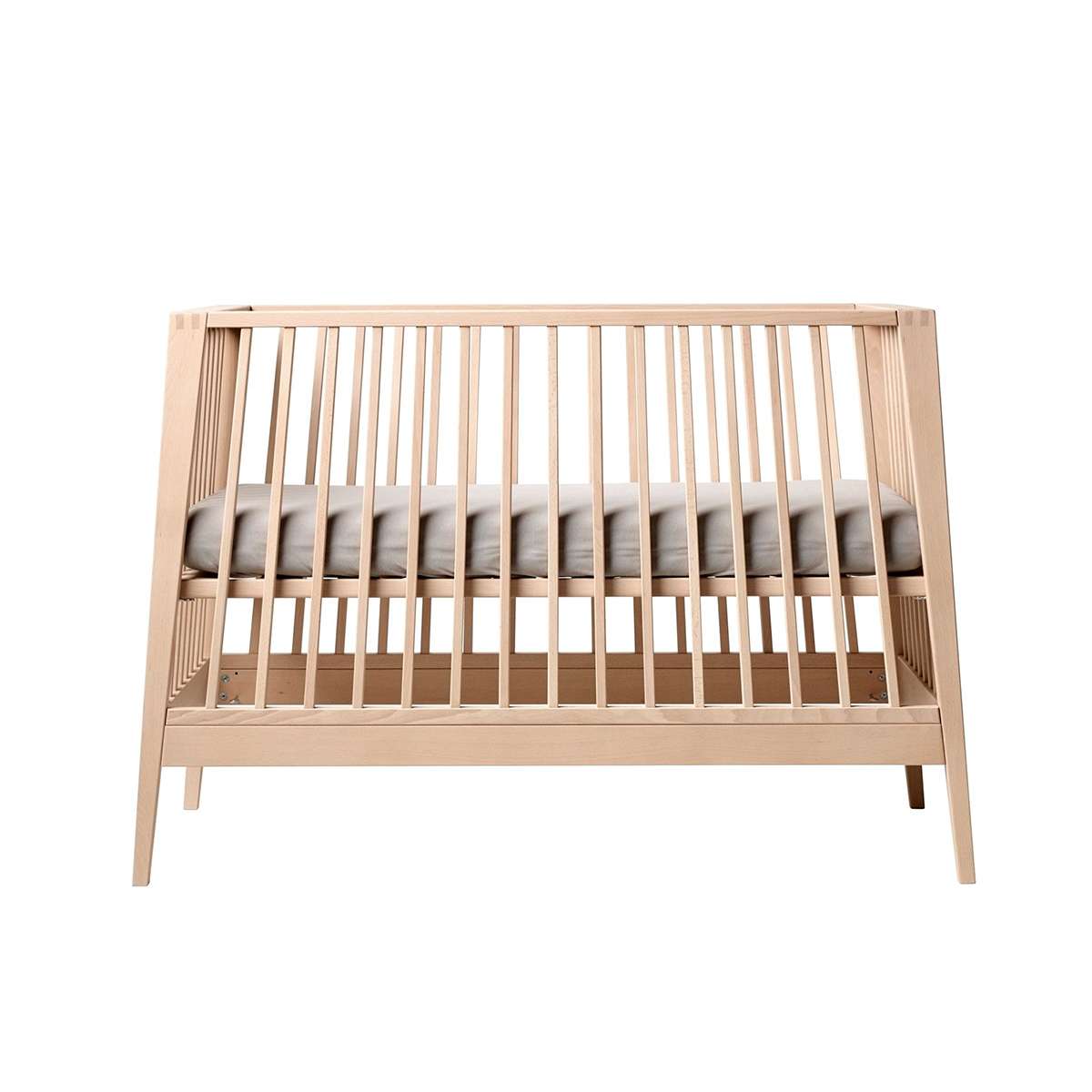 Leander Linea Cot in Oak