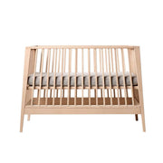 Leander Linea Cot in Oak