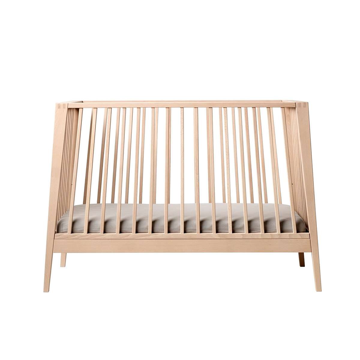 Leander Linea Cot in Oak