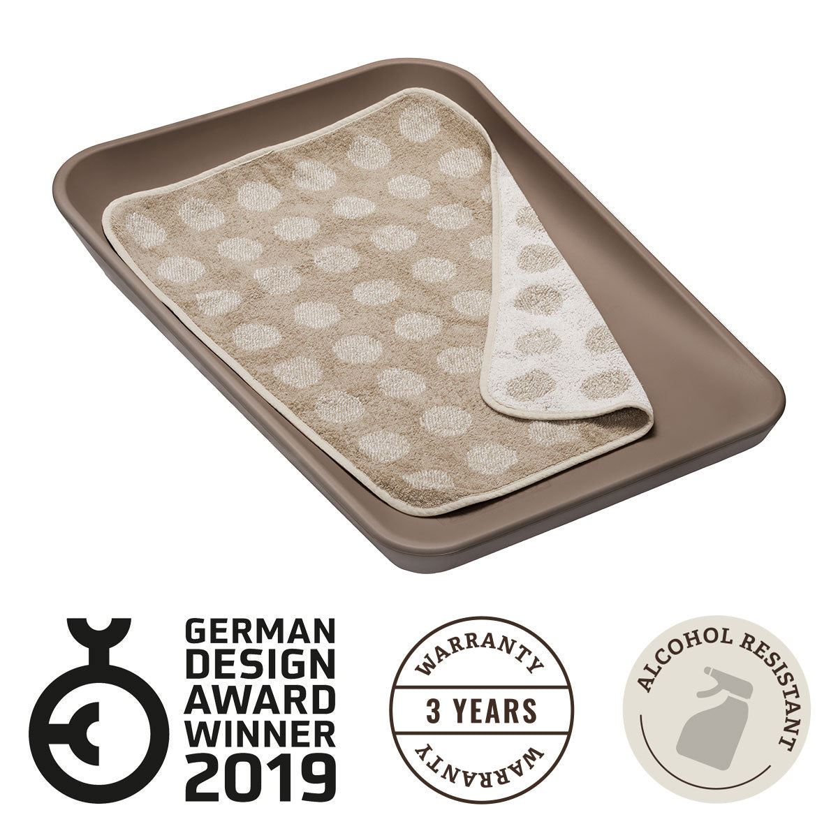 Leander Matty Changing Mat - Mocca
