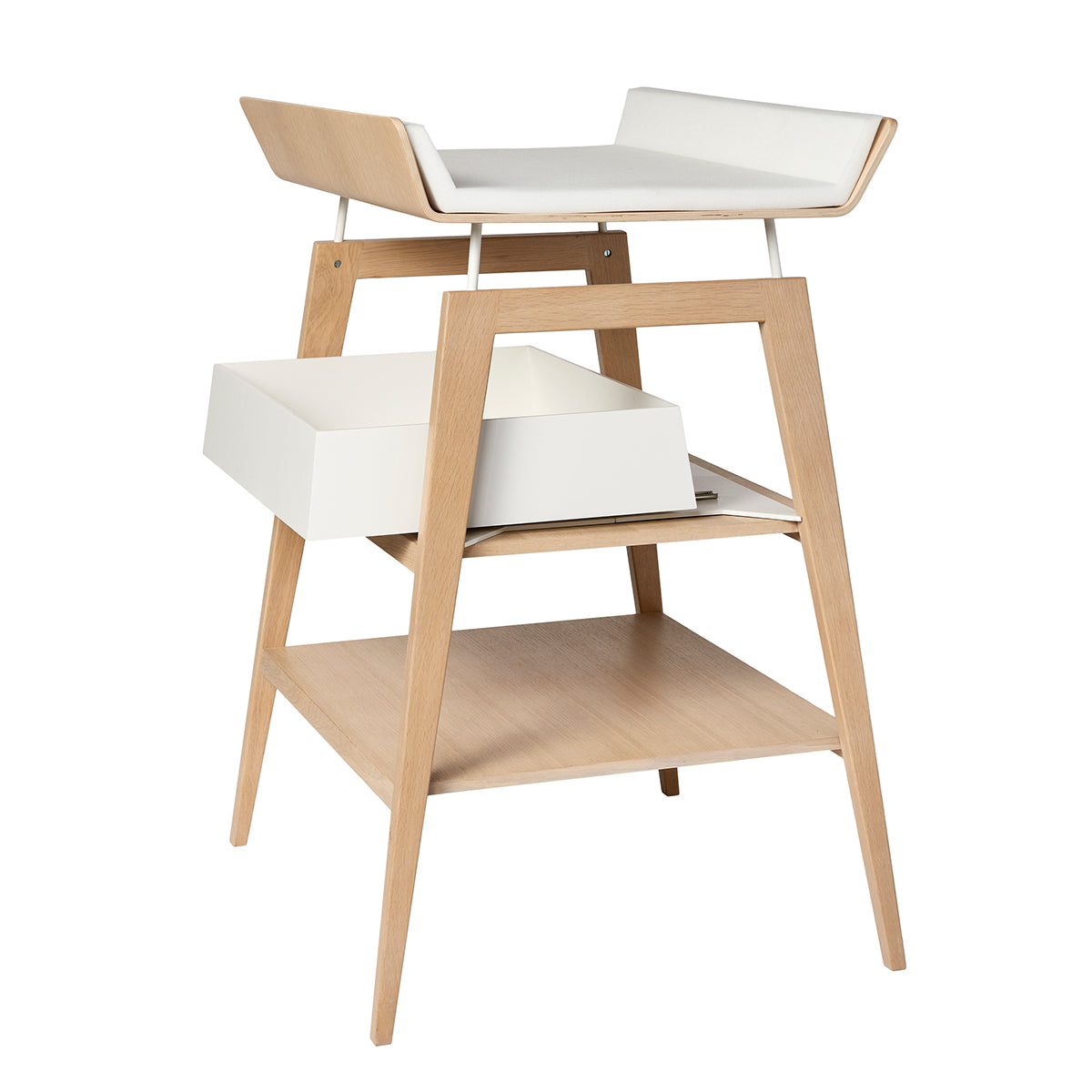 Leander Linea Changing Table Drawer in White