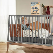 Leander Luna Cot in Grey 140 x 70 cm