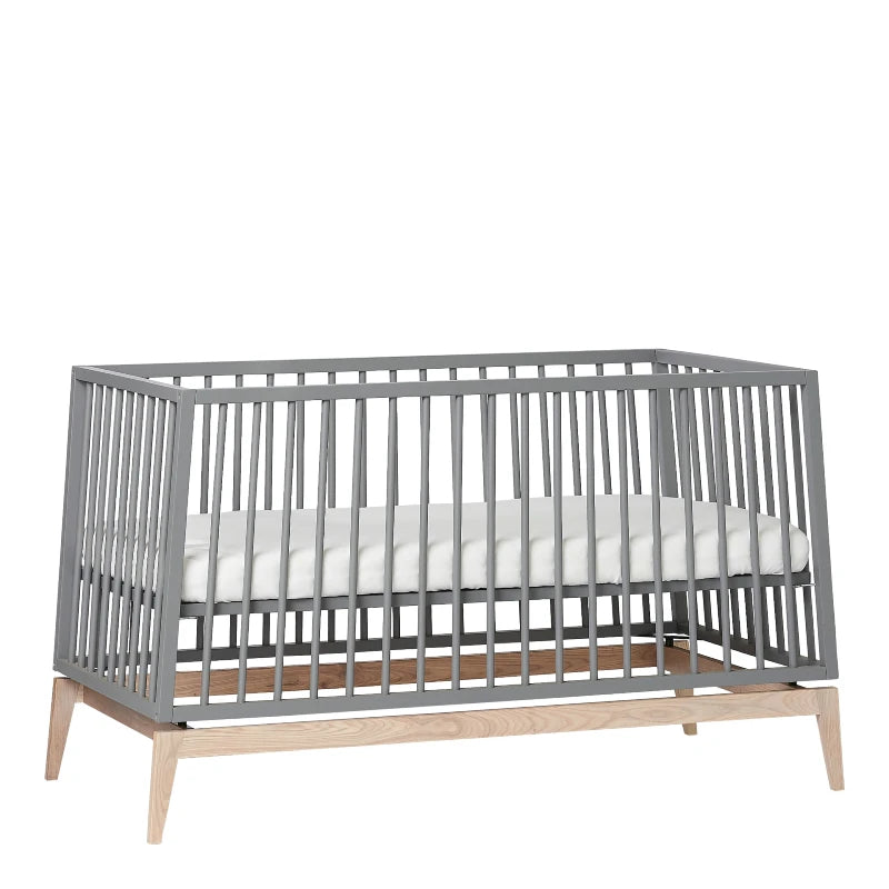 Leander Luna Cot in Grey 140 x 70 cm