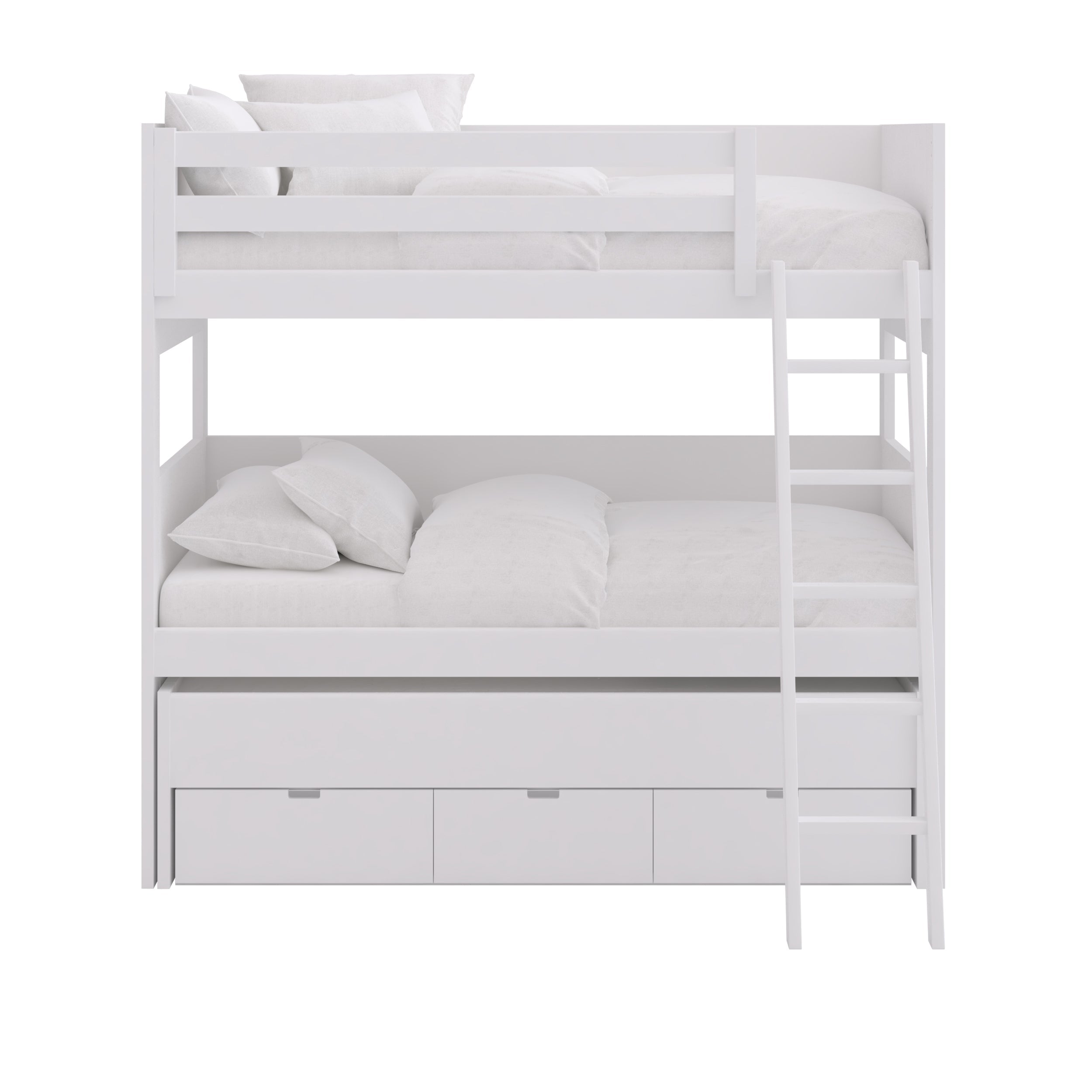 Muba XL Bunk Bed with Trundle Bed and Drawers