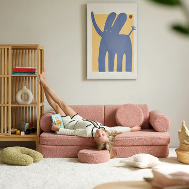 Wigiwama Children's Play Sofa - Guava