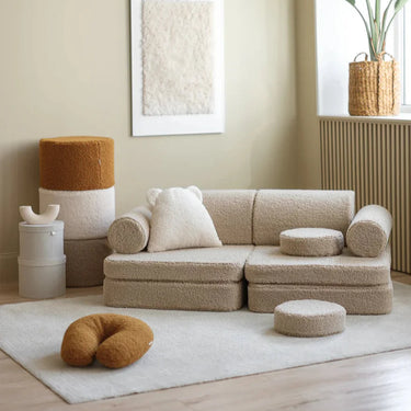 Wigiwama Children's Play Sofa - Biscuit