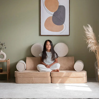 Wigiwama Children's Play Sofa - Brown Sugar