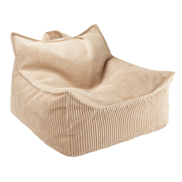 Wigiwama Corduroy Kids Beanbag Chair - Brown Sugar