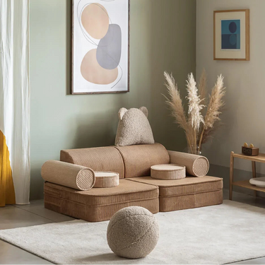 Wigiwama Children's Play Sofa - Toffee