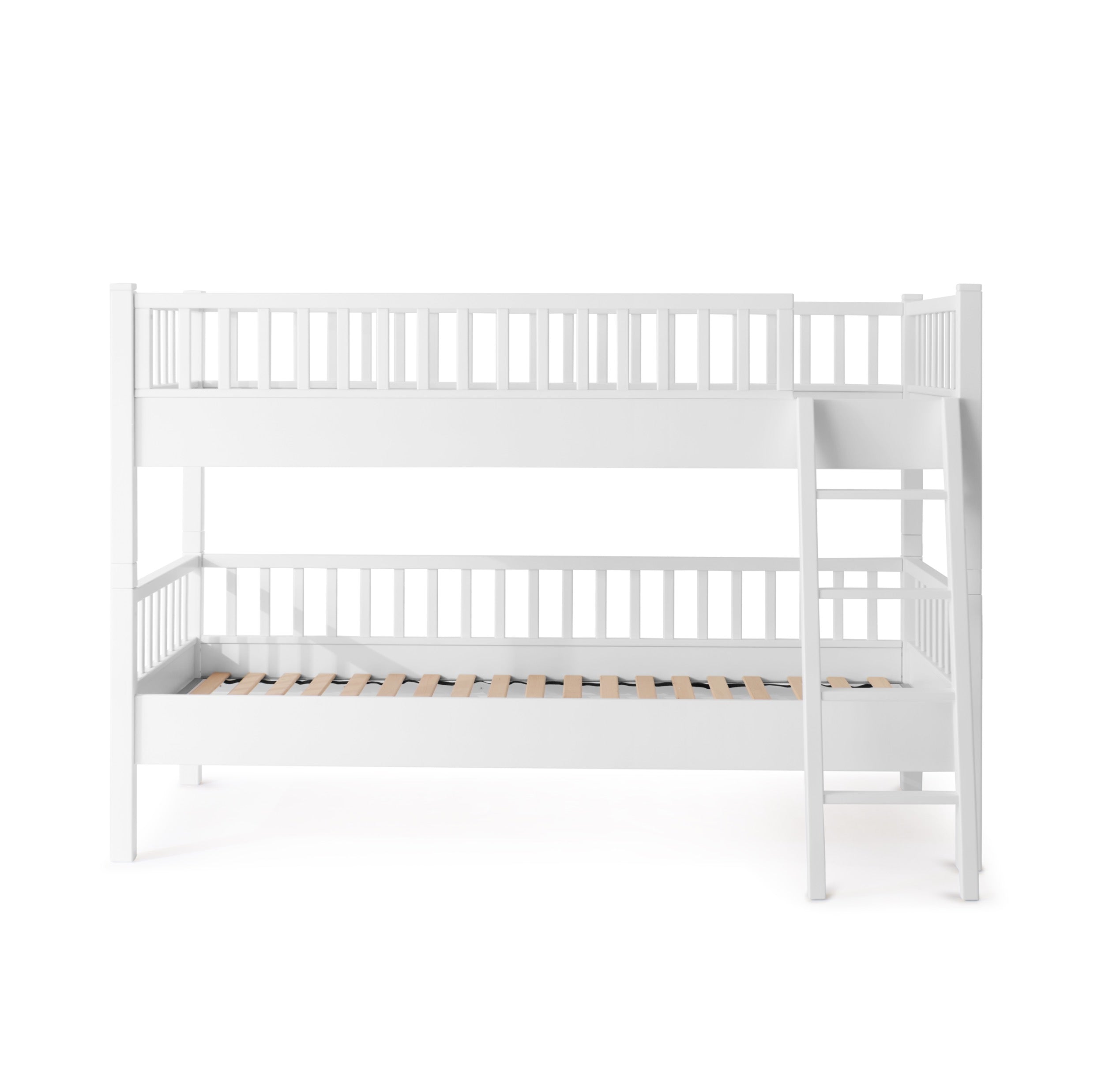 Isle of Dogs Design Low Bunk Bed in White