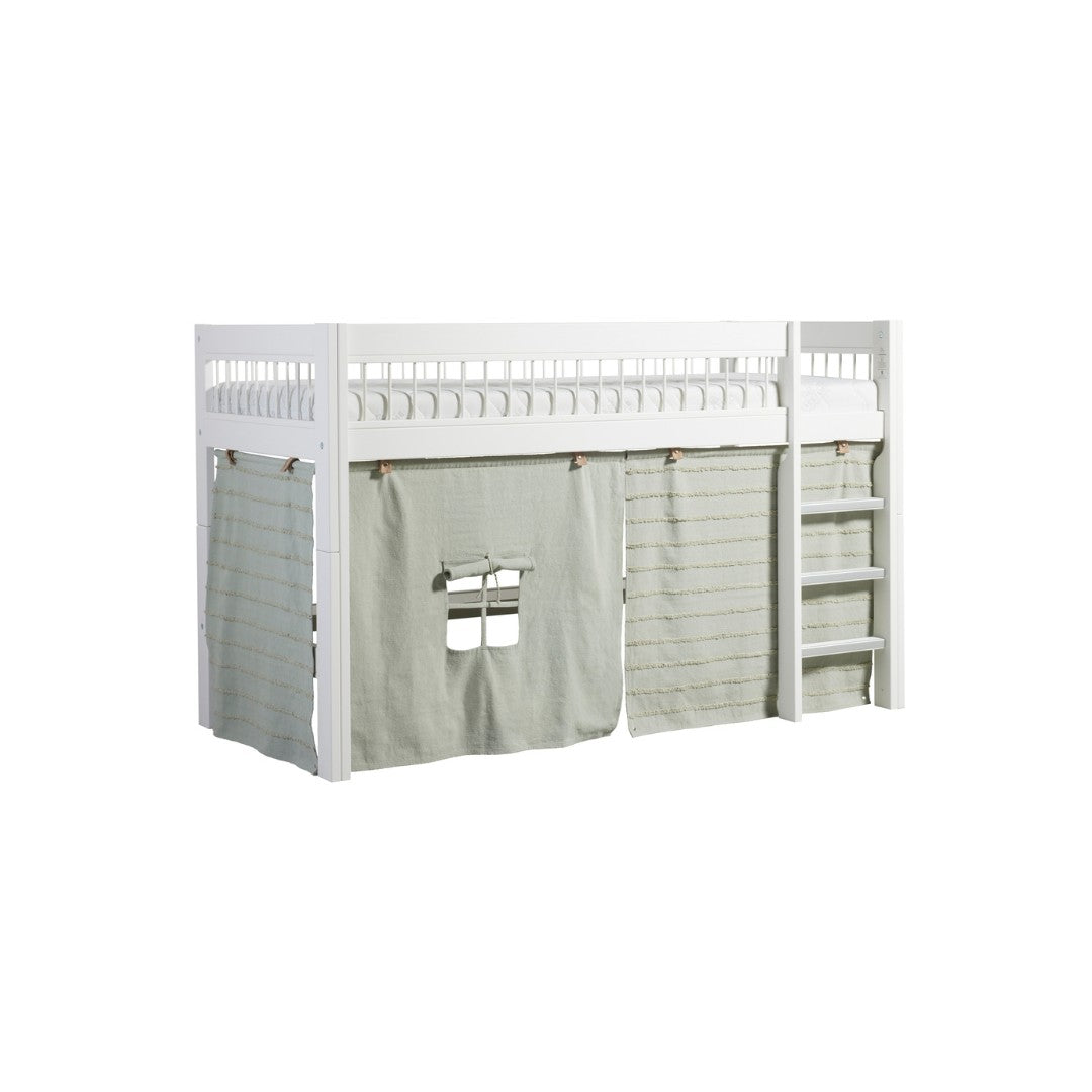 LIFETIME Kidsrooms BREEZE Play Curtain for Mid Sleeper - Essence (Blue Sage)