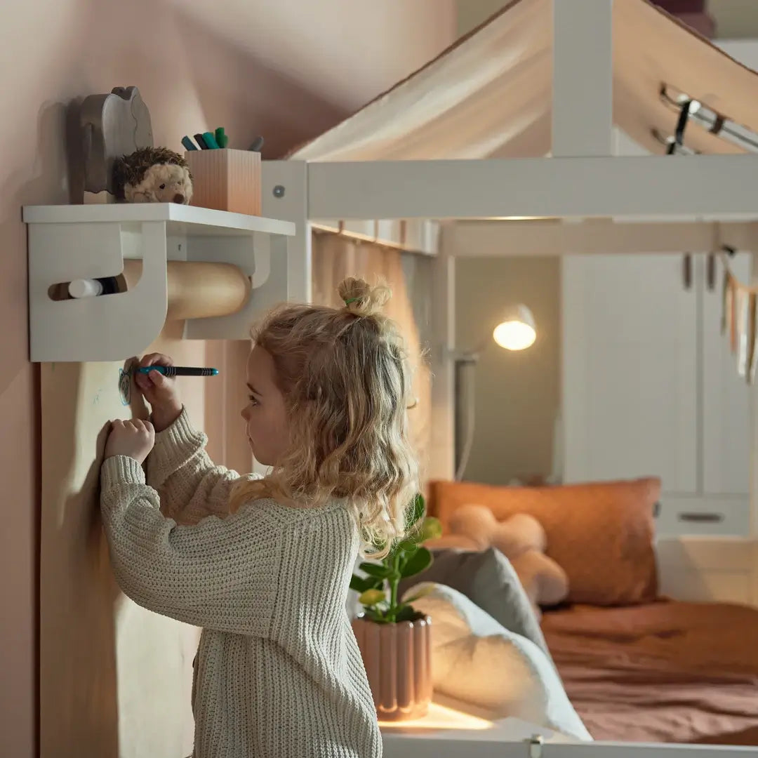 LIFETIME Kidsrooms Happy Rabbit 4 in 1 Bed in White 