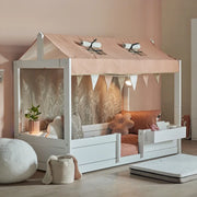 LIFETIME Kidsrooms Happy Rabbit 4 in 1 Bed in White 
