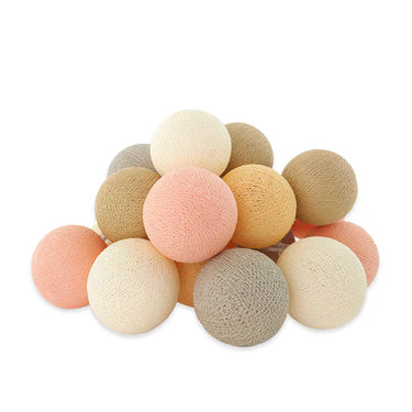 Lifetime Kids Cotton Ball Lights - Crisp Peach