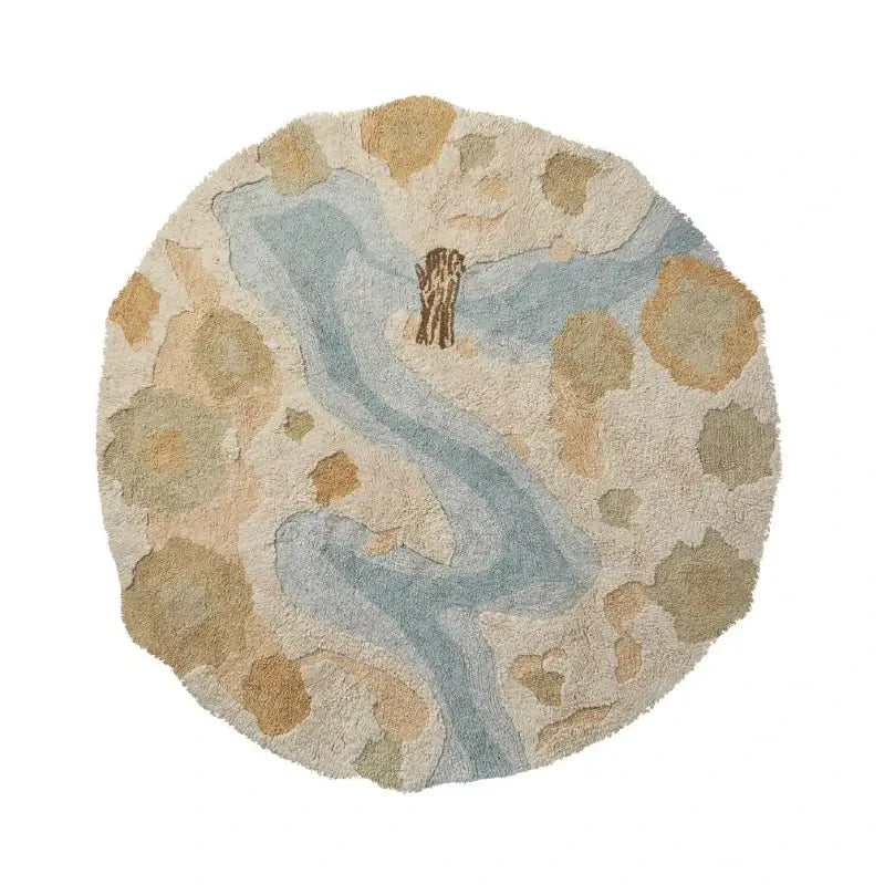 Lifetime Kids Round Tufted Rug 