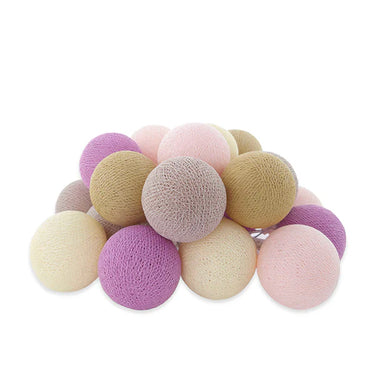 Lifetime Kids Cotton Ball Lights - Pink Lily