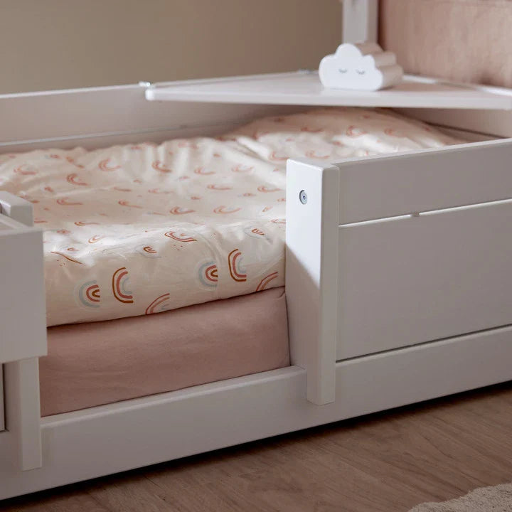 LIFETIME Kidsrooms 4 in 1 Canopy Bed Essence - Peach