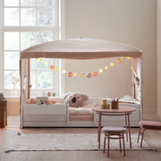 LIFETIME Kidsrooms 4 in 1 Canopy Bed Essence - Peach