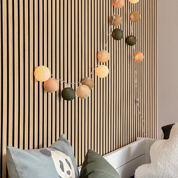 Lifetime Kids Cotton Ball Lights - Earthy Green