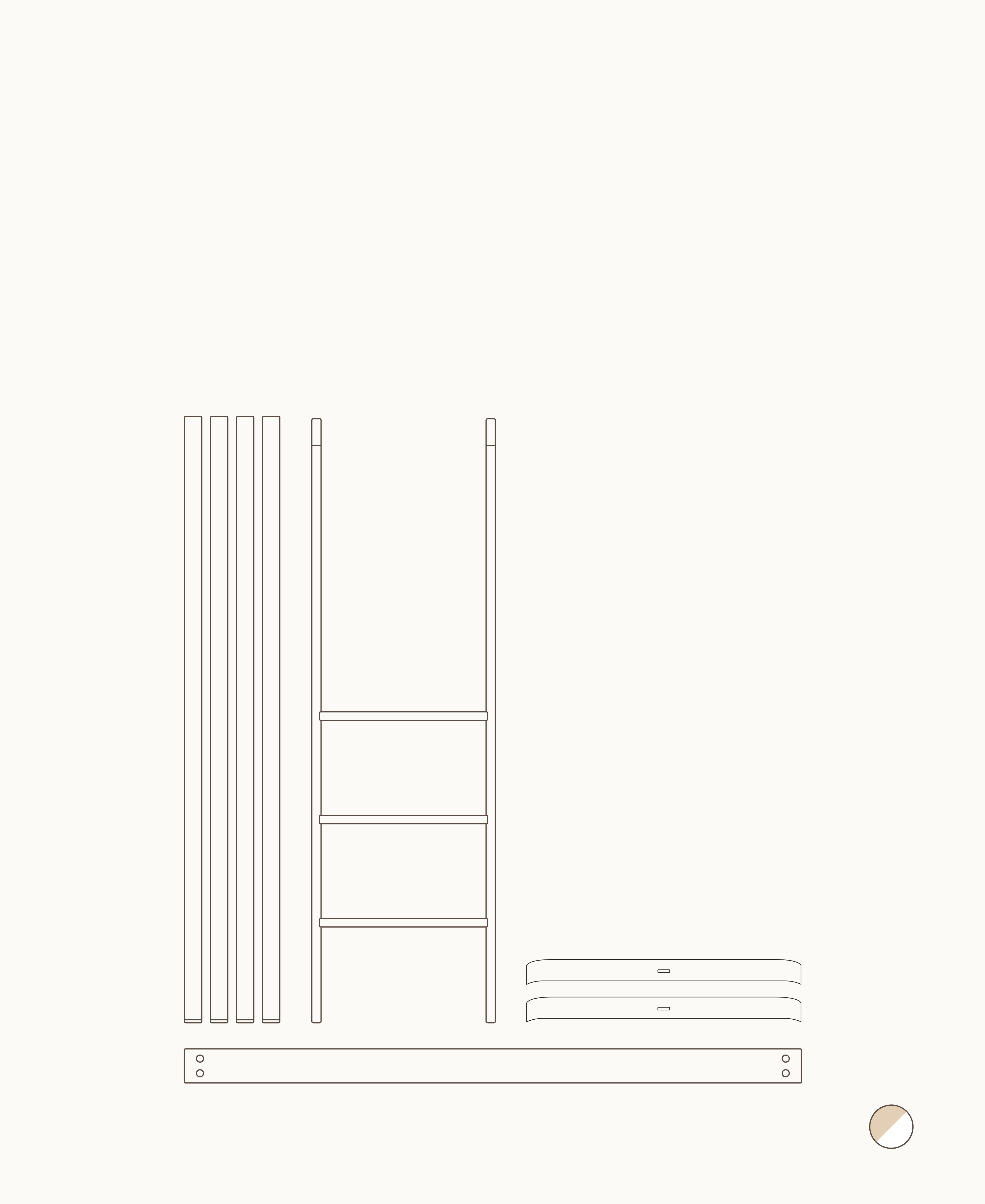 Oliver Furniture Mini+ Cot Bed incl Junior Kit to Low Loft Bed in White/Oak