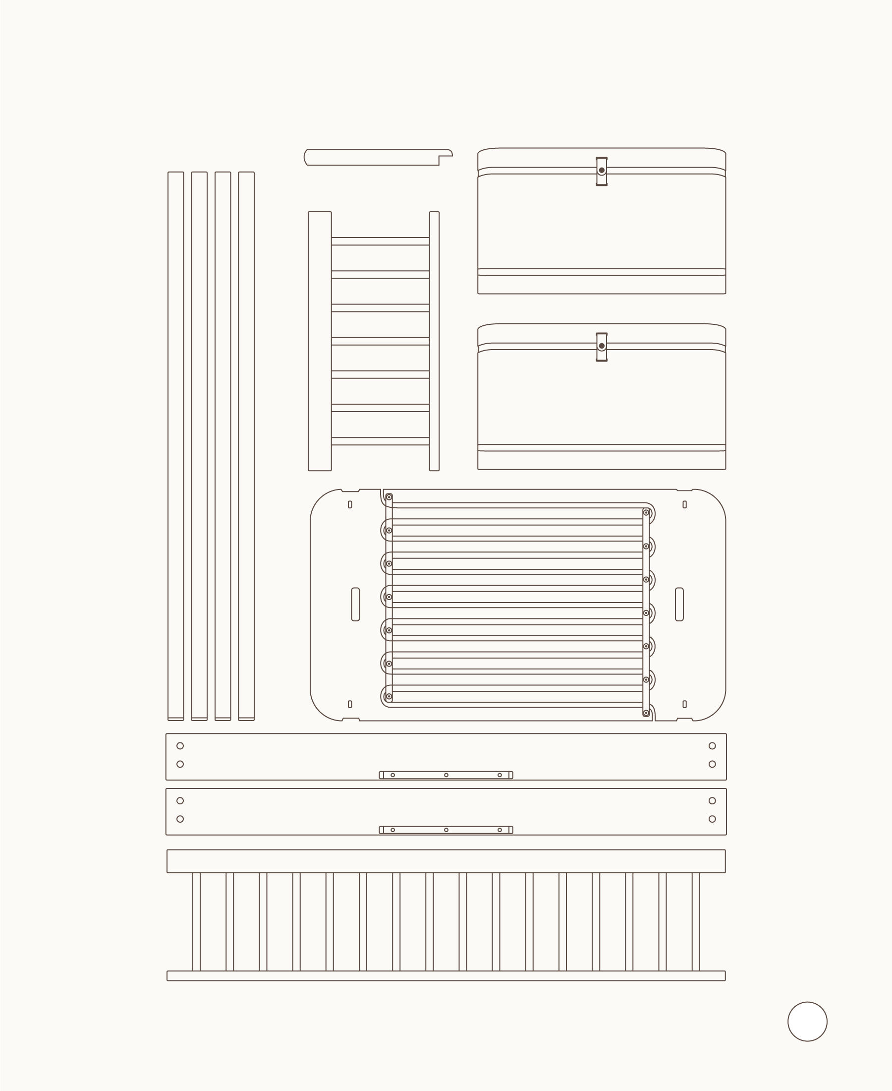 Oliver Furniture Mini+ Low Loft Bed to Low Bunk Bed in White