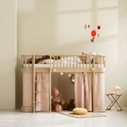 Oliver Furniture Wood Original Low Loft Bed in Oak