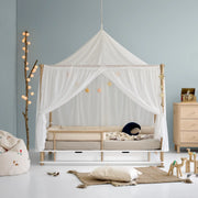 Oliver Furniture Camp Bed Canopy Sahara White