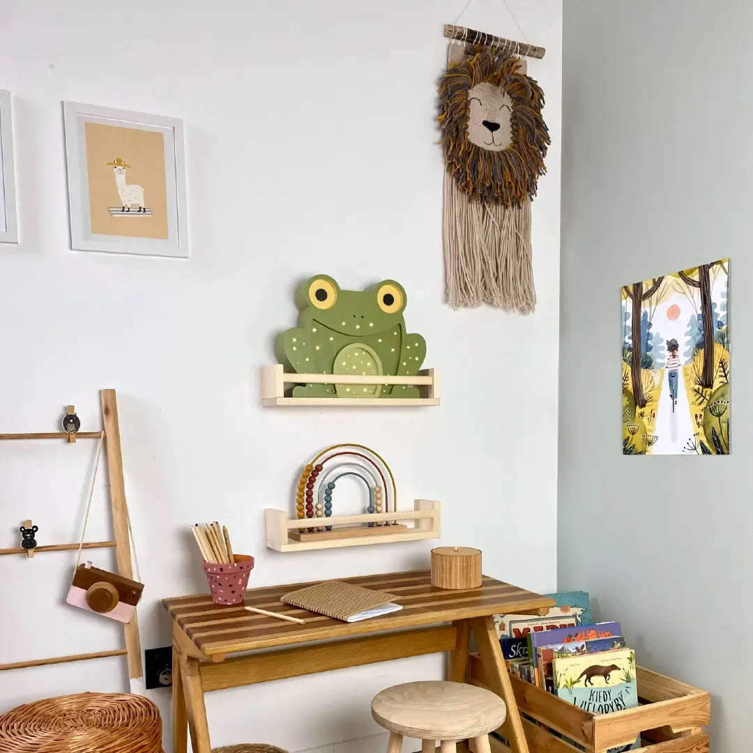 Peekaboo Frog Handmade Night Lamp