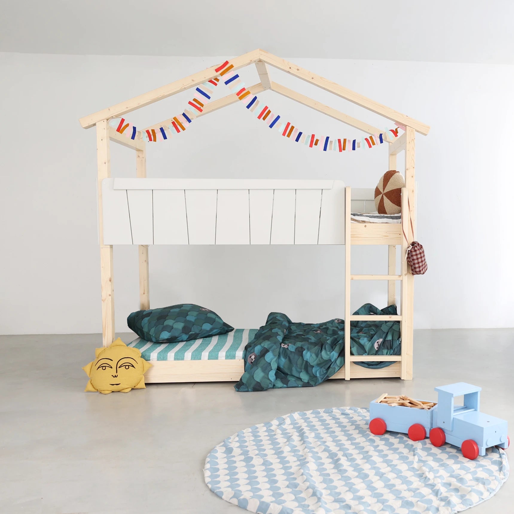 Mathy By Bols Star Light SMALL DOUBLE Bunk Bed - Model 1