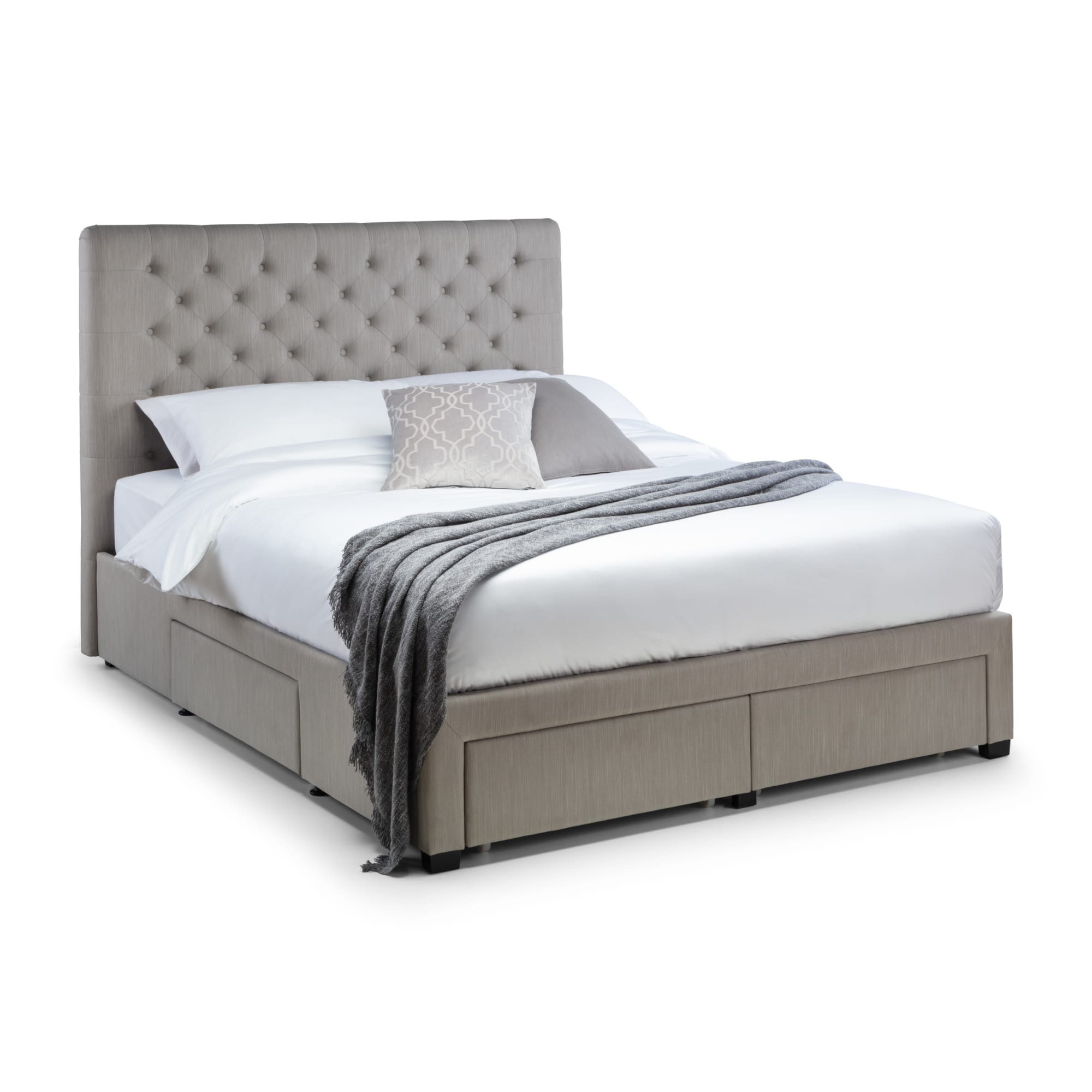 Wilton Upholstered 4 Drawer Storage Bed Frame