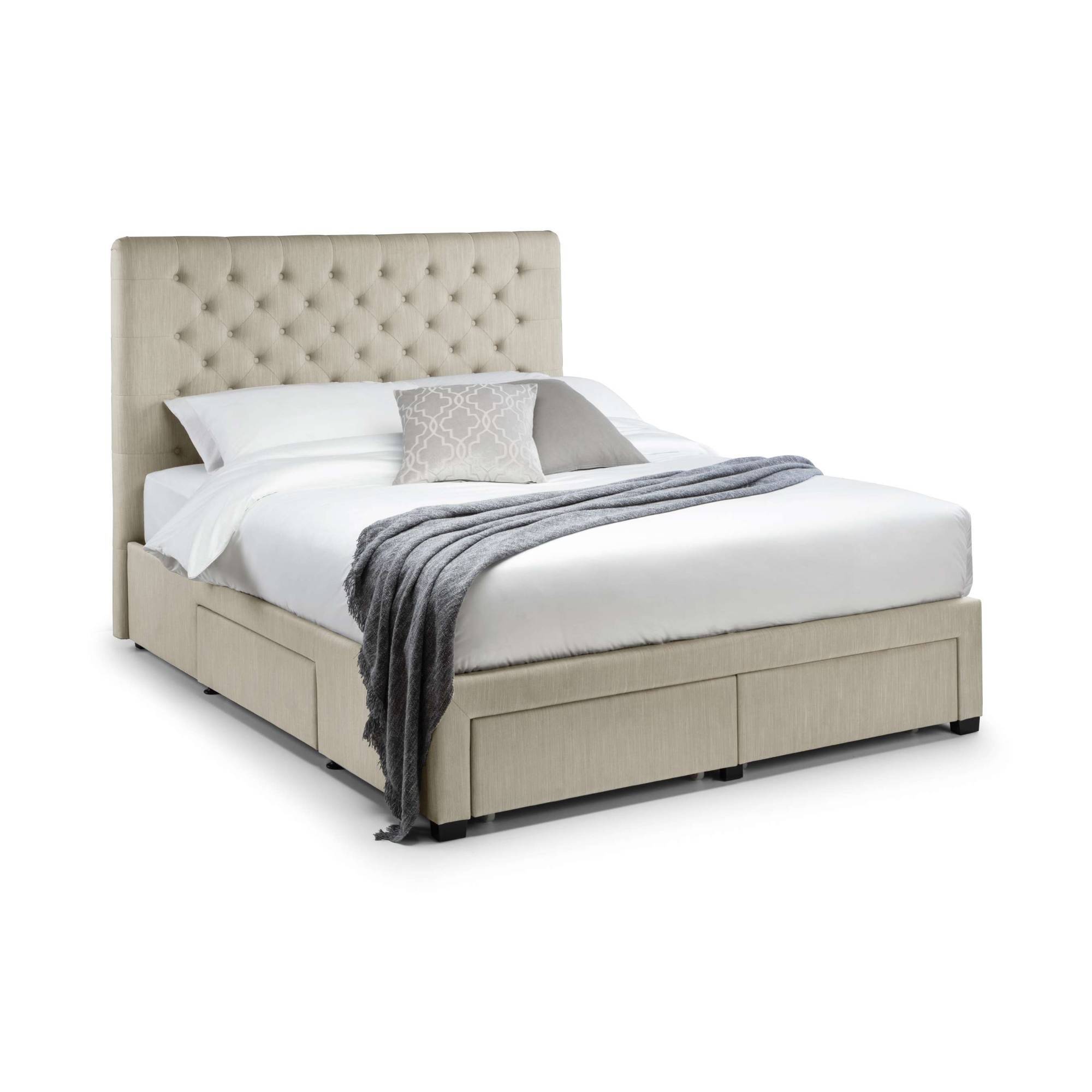 Wilton Upholstered 4 Drawer Storage Bed Frame