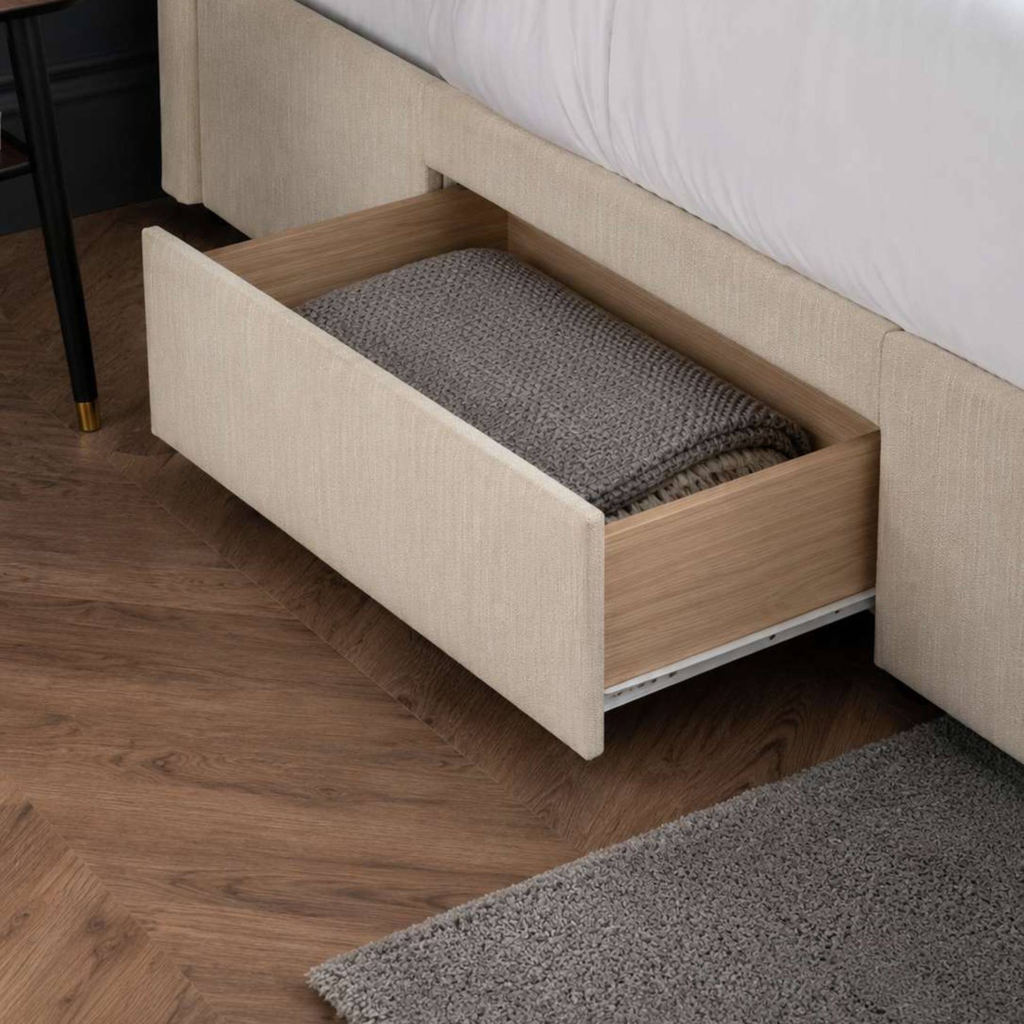 Wilton Upholstered 4 Drawer Storage Bed Frame