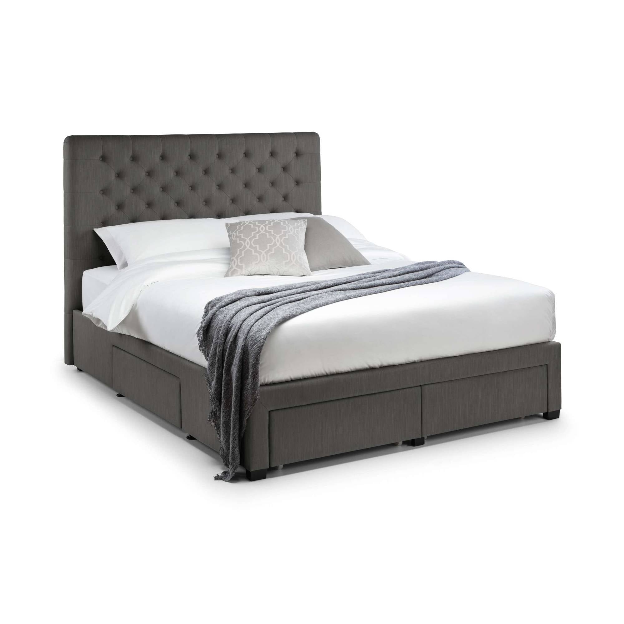 Wilton Upholstered 4 Drawer Storage Bed Frame