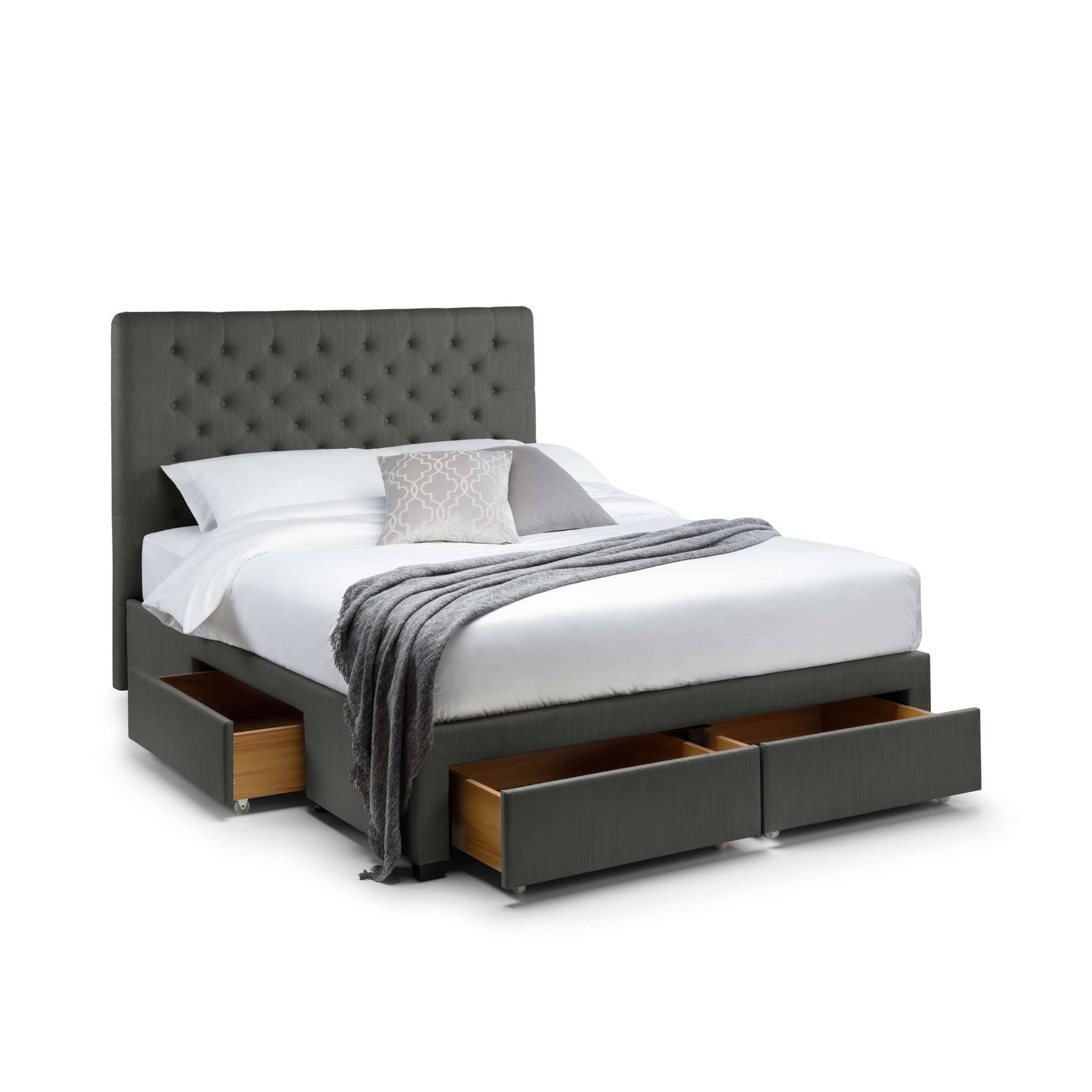 Wilton Upholstered 4 Drawer Storage Bed Frame
