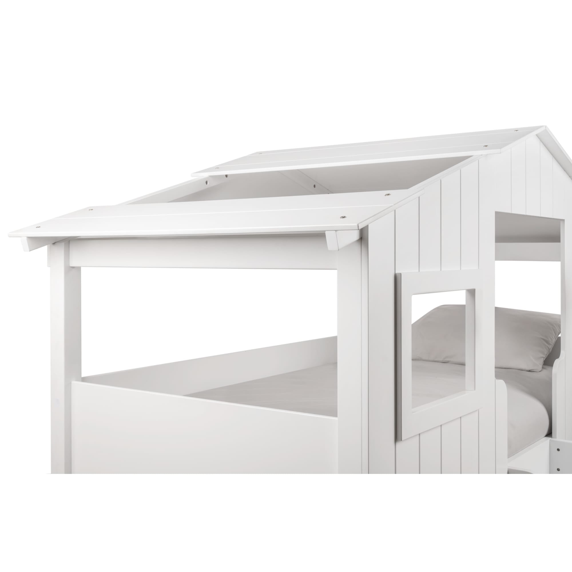 Willow Treehouse Bunk Bed in White