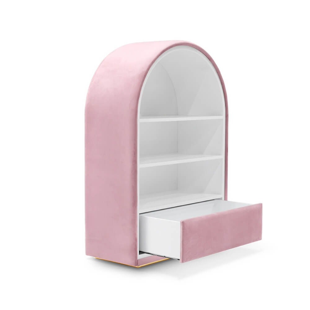 Circu Gold Leaf Bubble Gum II Bookcase