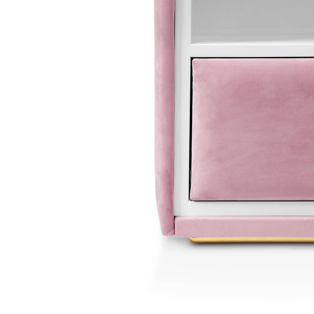 Circu Gold Leaf Bubble Gum II Bookcase